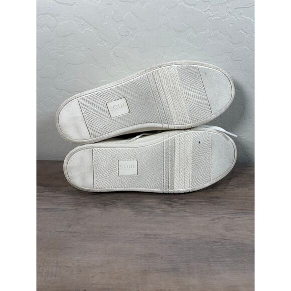 Soul Naturalizer Neela White Tan Women's Sneaker Shoes 8.5 Wide- EUC - Picture 7 of 9